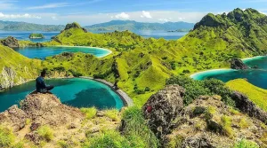 Padar Island location in flores 